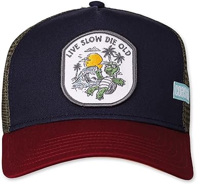 VALLAD LOGO MESH CAP NVY/WHT